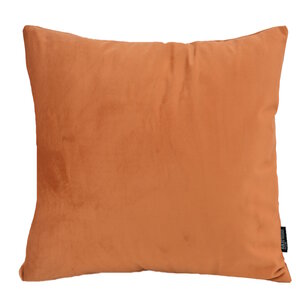 Velvet Terracotta Kussenhoes | 45x45 cm | Polyester