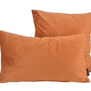Velvet Terracotta Kussenhoes | 30x50 cm | Polyester