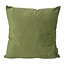 Gek op kussens! Velvet Olivgrün Kissenbezug | 45x45 cm | Polyester