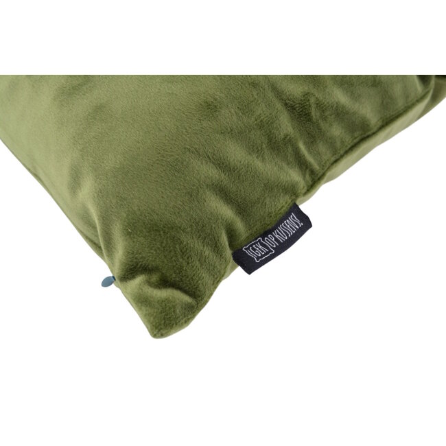 Velvet Olivgrün Kissenbezug | 45x45 cm | Polyester