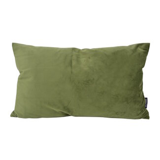 Gek op kussens! Velvet Olivgrün Kissenbezug | 30x50 cm | Polyester