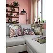 Jacquard Velvet Flowers Kussenhoes | 45x45 cm | Velvet/Polyester
