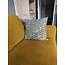Abstracto Blauw/Geel | 45 x 45 cm | Kussenhoes | Katoen/Polyester