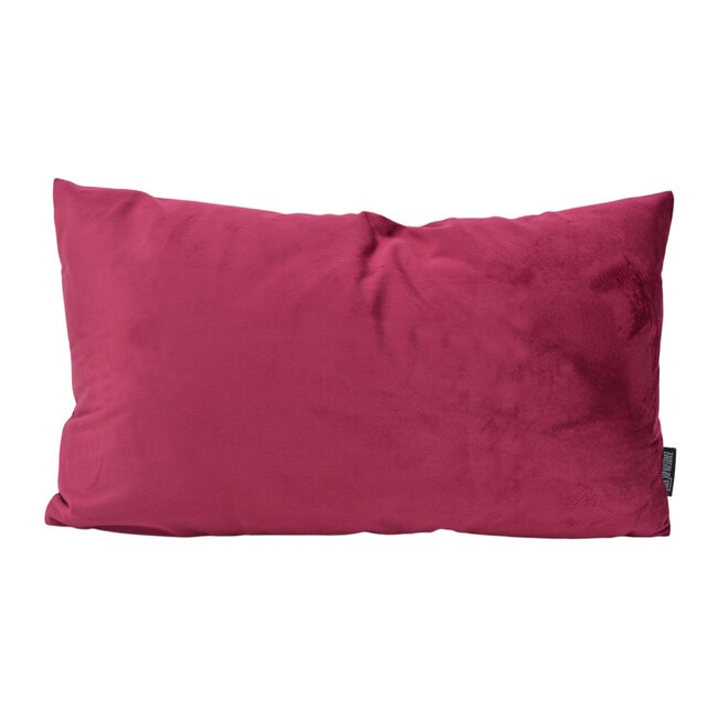 Sierkussen Velvet Wijnrood Long | 30 x 50 cm | Velvet/Polyester