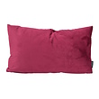 Velvet Wijnrood Kussenhoes | 30x50 cm | Polyester