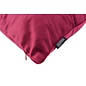 Velvet Wijnrood Kussenhoes | 45x45 cm | Polyester