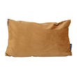 Velvet Gold/Braun Kissenbezug | 30x50 cm | Polyester