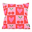 Cherry Heart Kissenbezug | 45x45 cm | Baumwolle/Polyester