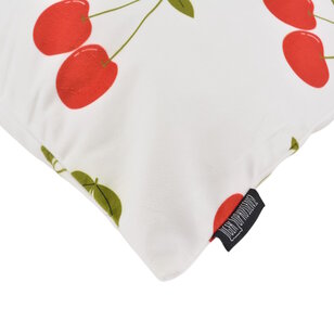Sierkussen Red Cherry | 45 x 45 cm | Katoen/Polyester