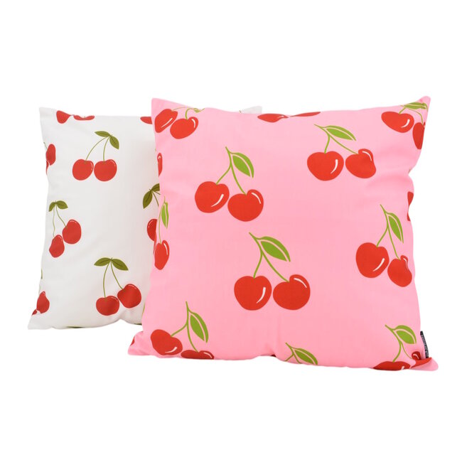 Red Cherry Kissenbezug | 45x45 cm | Baumwolle/Polyester