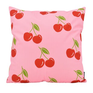 Pink Cherry Kissenbezug | 45x45 cm | Baumwolle/Polyester
