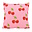 Gek op kussens! Pink Cherry Kussenhoes | 45x45 cm | Katoen/Polyester