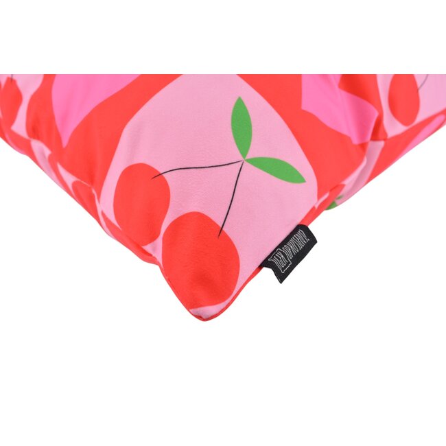 Sierkussen Cherry Heart | 45 x 45 cm | Katoen/Polyester