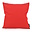 Gek op kussens! Uni Rood | 45 x 45 cm | Kussenhoes | Katoen / Polyester