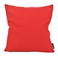 Uni Rood Kussenhoes | 45x45 cm | Katoen/Polyester