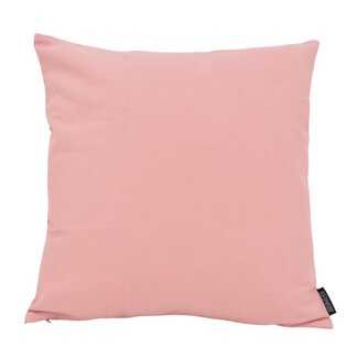 Gek op kussens! Uni Roze Kussenhoes | 45x45 cm | Katoen/Polyester