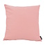 Gek op kussens! Uni Rosa Kissenbezug | 45x45 cm | Baumwolle/Polyester