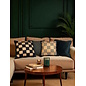 Velvet Intens Donkergroen Kussenhoes | 45x45 cm | Polyester
