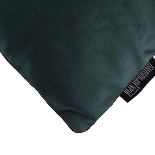 Velvet Intens Dunkelgrün Kissenbezug | 45x45 cm | Polyester
