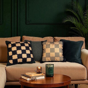 Sierkussen Velvet Intens Donkergroen | 45 x 45 cm | Polyester
