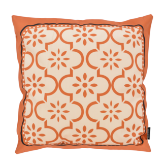 Gek op kussens! Seventies Leaves | 45 x 45 cm | Kussenhoes | Katoen/Polyester