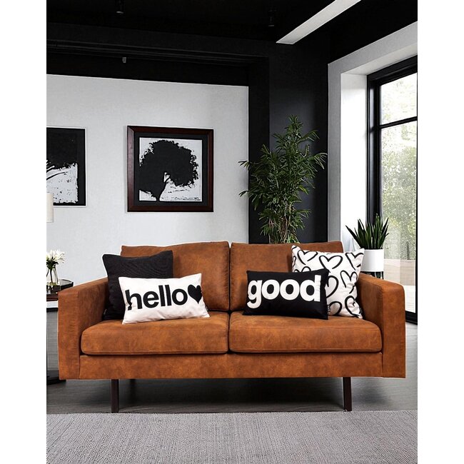 Sierkussen Good Zwart | 30 x 50 cm | Katoen/Polyester