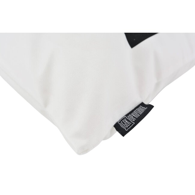 Good Weiß Kissenbezug | 30x50 cm | Baumwolle/Polyester