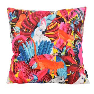 Gek op kussens! Bold Cockatoo Kussenhoes | 45x45 cm | Katoen/Polyester