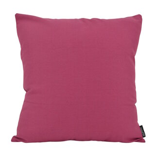 Gek op kussens! Uni Weinrot Kissenbezug | 45x45 cm | Baumwolle/Polyester