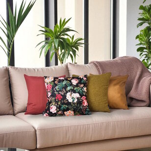 Bouclé Olijf Kussenhoes | 45x45 cm | Polyester