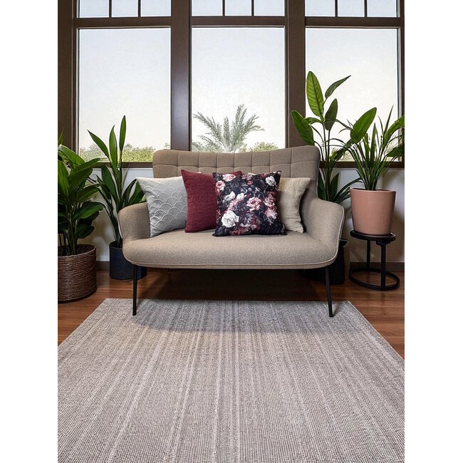 Sierkussen Velvet Shell Zilvergrijs | 45 x 45 cm | Velvet / Polyester