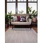 Sierkussen Velvet Shell Zilvergrijs | 45 x 45 cm | Velvet / Polyester