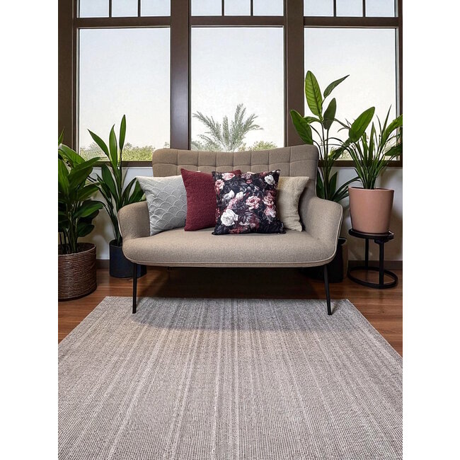 Velvet Shell Zilvergrijs Kissenbezug | 45x45 cm | Samt/Polyester