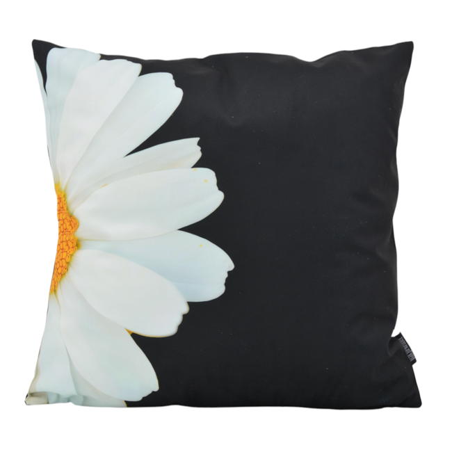 Sierkussen Half A Daisy | 45 x 45 cm | Katoen/Polyester