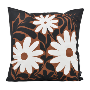 Abstract Daisies Kussenhoes | 45x45 cm | Katoen/Polyester