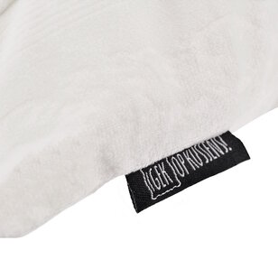 Sierkussen Velvet Versaille Wit | 45 x 45 cm | Velvet / Polyester