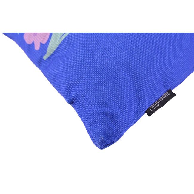 Midnight Blossom Kissenbezug | 45x45 cm | Baumwolle/Leinen