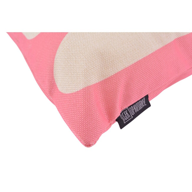 Flower Wave Kussenhoes | 45x45 cm | Katoen/Linnen