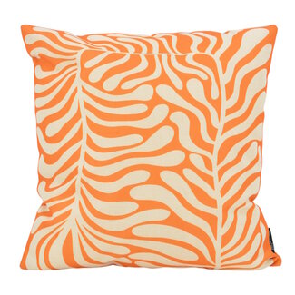 Gek op kussens! Golden Foliage Kissenbezug | 45x45 cm | Baumwolle/Leinen