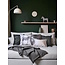 Sierkussen Velvet Silver Zebra | 45 x 45 cm | Velvet/ Polyester