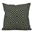 Green Graphic Kussenhoes | 45x45 cm | Katoen/Linnen