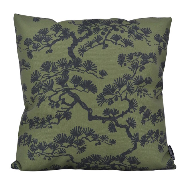 Sierkussen Green Tree | 45 x 45 cm | Katoen/Linnen