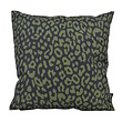 Green Leopard Kussenhoes | 45x45 cm | Katoen/Linnen