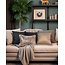 Metallic Champagne | 45 x 45 cm | Kussenhoes | PVC / PU Leder