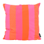 Pink Orange Stripes | 45 x 45 cm | Kussenhoes | Katoen/Polyester