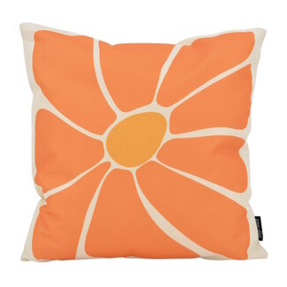 Gek op kussens! Amber Leaf Kissenbezug | 45x45 cm | Baumwolle/Leinen