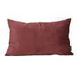 Velvet Kastanje Kussenhoes | 30x50 cm | Polyester