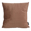 Velvet Mokka Kussenhoes | 45x45 cm | Polyester