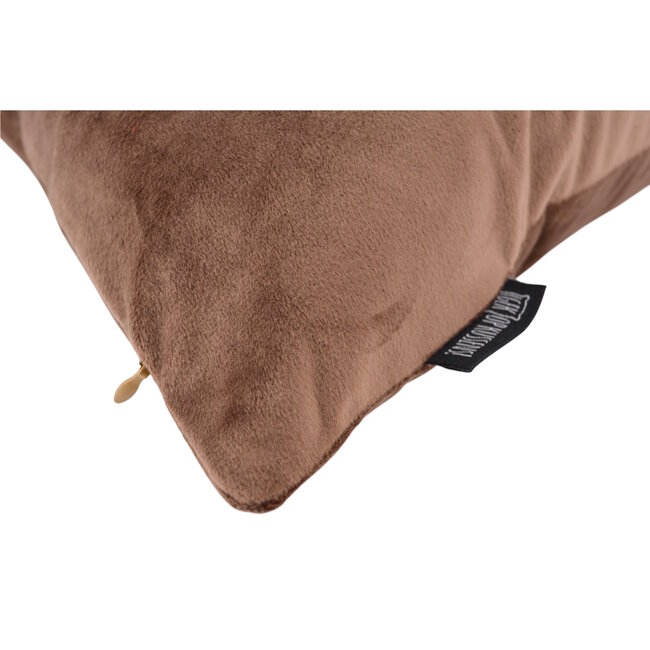 Velvet Mokka | 45 x 45 cm | Kussenhoes | Polyester