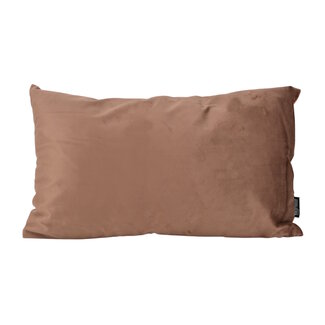 Gek op kussens! Velvet Mokka Kussenhoes | 30x50 cm | Polyester